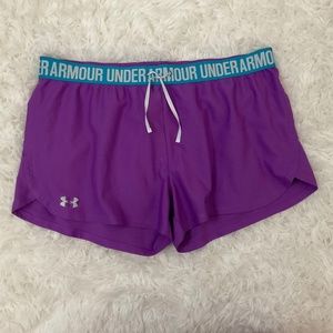 Under Armour Running‎ Shorts - Purple - Size XL